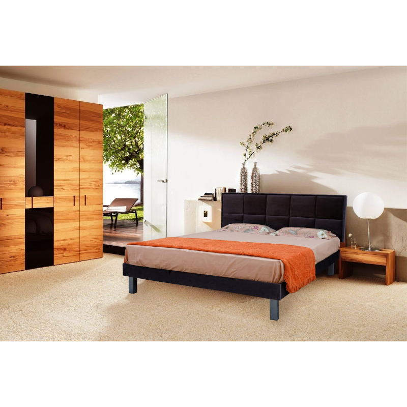 Ліжко двоспальне М'ЯКА ЛІНІЯ Лофт, двоспальне, 200х160см